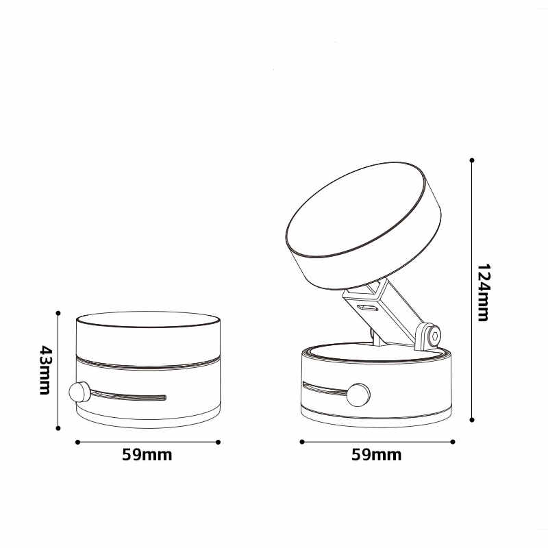 VacuumGrip™ Pro – Suport Magnetic Telefon cu Vacuum și Rotire 360°
