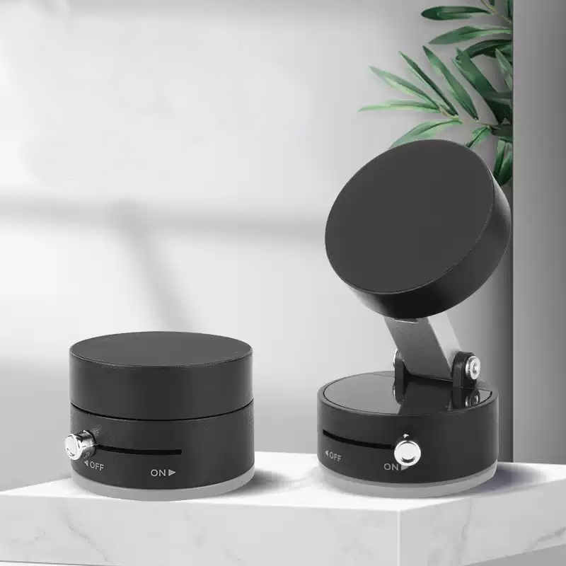 VacuumGrip™ Pro – Suport Magnetic Telefon cu Vacuum și Rotire 360°