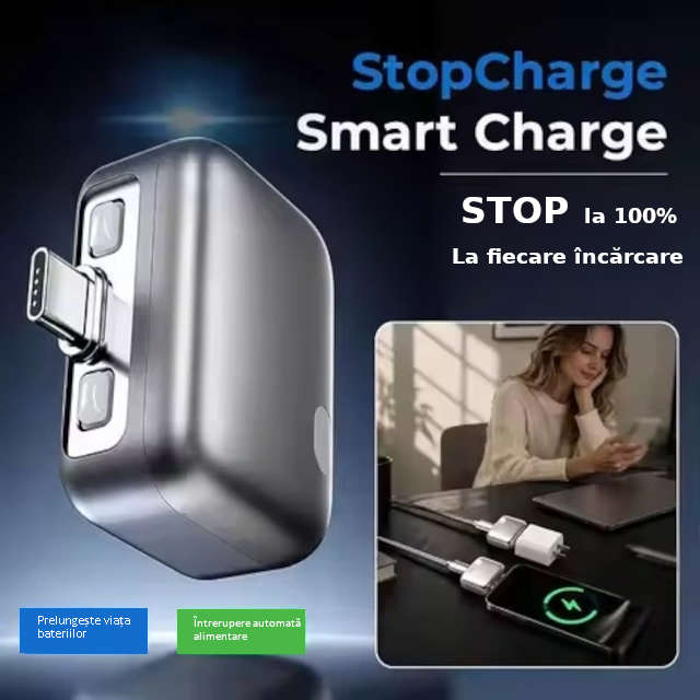 PowerCut™ – Adaptor Inteligent USB-C cu Decuplare Automată